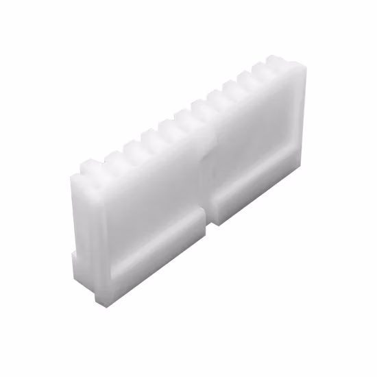 ヘッダーおよびカバー レセプト 12 POS 2.5mm