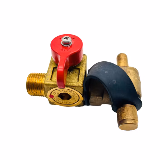 G1/2 Brass Three-Way Filling Angle Valve Wall Mount One Into Two out Water Cleaning Sprayer Bathroom Accessories