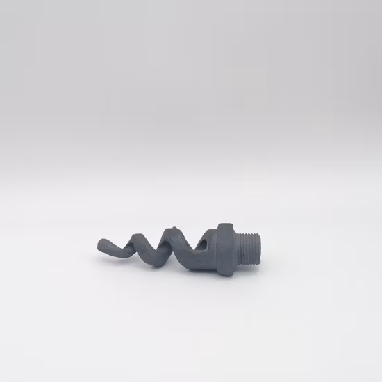 炭化ケイ素スパイラルノズル ガス冷却スプレーノズル